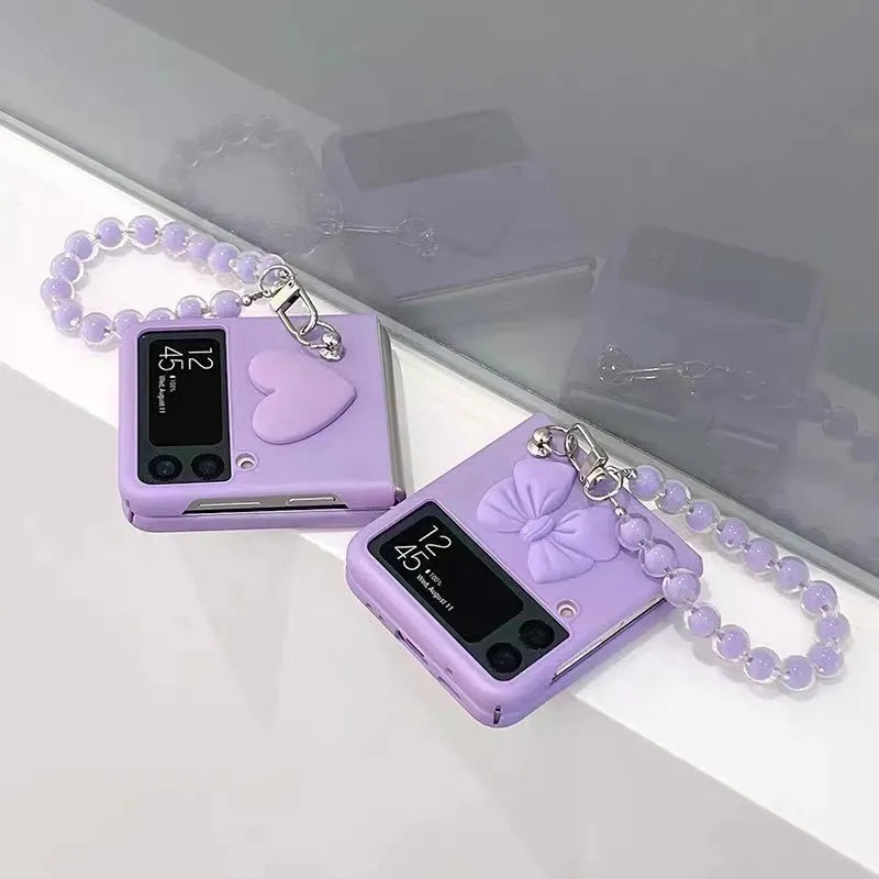 Love Chain Cute Phone Case Folding Protective - Bellarte Enchanté Love Chain Cute Phone Case Folding Protective